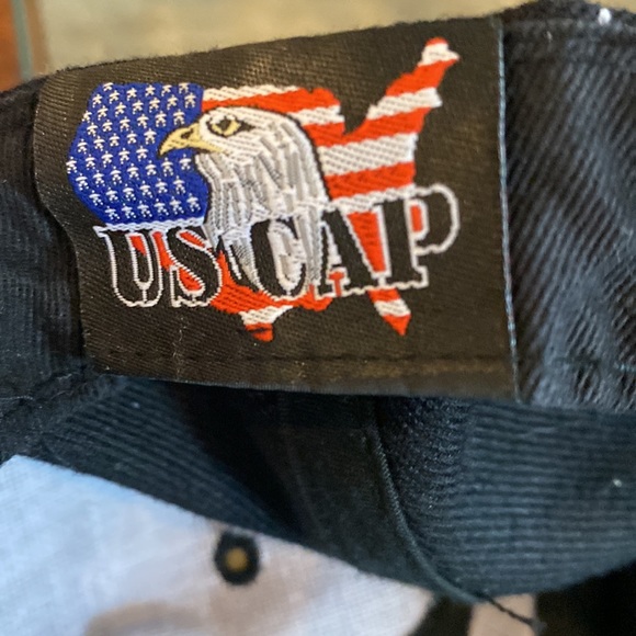 Black & White Detroit Adjustable Baseball Hat - Picture 4 of 10